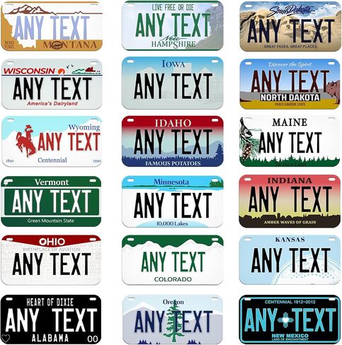 Custom Kids Bike Name Plate | Bicycle Accessories | 4x7 | 3x6 | Kids Electric Car | Bicycle | Electric Scooter | Custom State Design | Personalized Text | Novelty | Gift | Toy Name Tag in Saudi Arabia