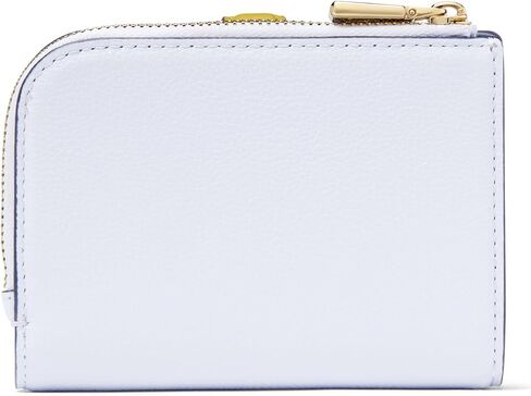 kate spade new york Deco Colorblocked Pebbled Leather Small Compact Wallet, Pastry Pink Multi in Saudi Arabia