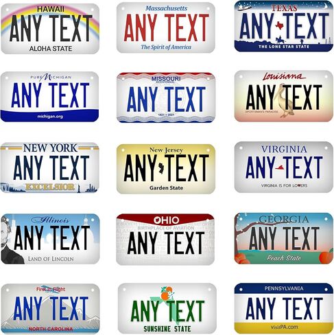 Custom Kids Bike Name Plate | Bicycle Accessories | 4x7 | 3x6 | Kids Electric Car | Bicycle | Electric Scooter | Custom State Design | Personalized Text | Novelty | Gift | Toy Name Tag in Saudi Arabia