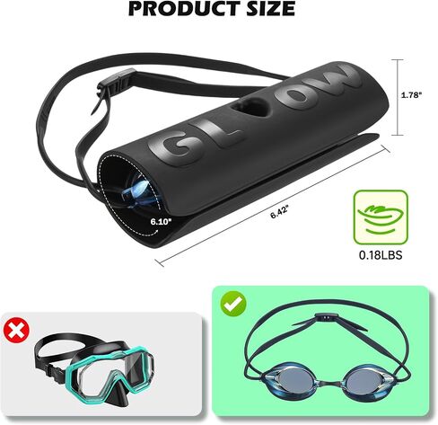Bright Colors Swim Goggles Case, Goggles Holder for Swimming Goggles in Kuwait