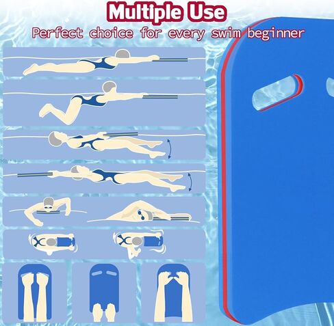 YIGUO 2PCS Swimming Kickboard for Adult & Kid, Kickboard Swimming Kick Board, Swimming Training Aid for Pool & Open Water, EVA Material in Saudi Arabia