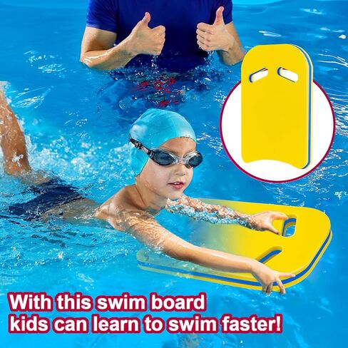 YIGUO 2PCS Swimming Kickboard for Adult & Kid, Kickboard Swimming Kick Board, Swimming Training Aid for Pool & Open Water, EVA Material in Saudi Arabia