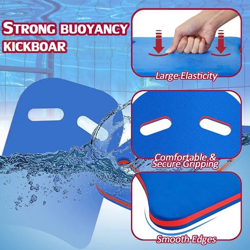 YIGUO 2PCS Swimming Kickboard for Adult & Kid, Kickboard Swimming Kick Board, Swimming Training Aid for Pool & Open Water, EVA Material in Saudi Arabia