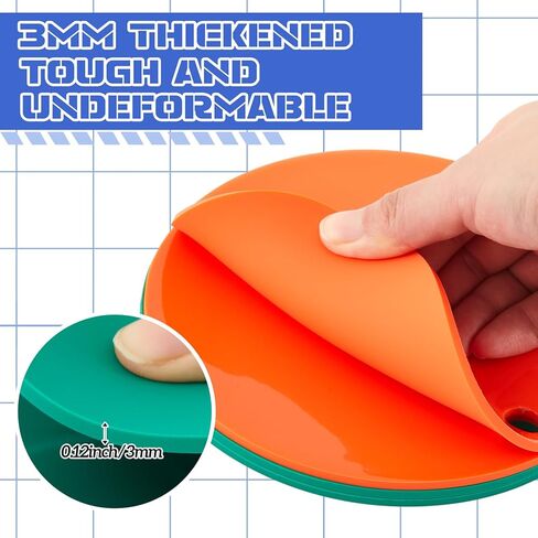 Silicone Hockey Shooting Targets Agility Shooting Goal Target Discs with Straps Set Reactive Hockey Training Equipment for Lacrosse Soccer Baseball Practice Accuracy, Orange, Green in Saudi Arabia