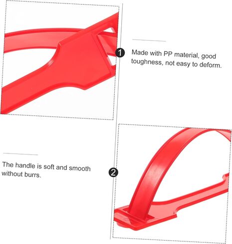 DIY Plastic Grab Handle Replacement Carton Handle Lightweight Lifting for Boxes in Saudi Arabia