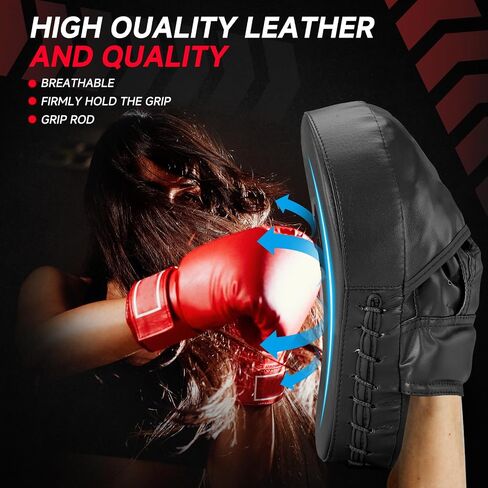 منصات الملاكمة المنحنية القفازات التركيز ، وسادات التدريب ، MMA Muay Thai Kickboxing فنون القتال الابتد in Kuwait