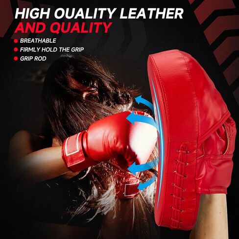 منصات الملاكمة المنحنية القفازات التركيز ، وسادات التدريب ، MMA Muay Thai Kickboxing فنون القتال الابتد in Kuwait