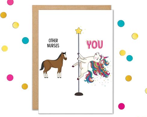 Nurse Graduation Cards, Nursing School Graduate, Look At You Becoming a Nurse Congrats Card, Congratulations Grad Card for RN Nurses Student (Look At You) in Kuwait