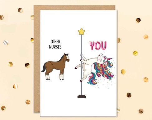 Nurse Graduation Cards, Nursing School Graduate, Look At You Becoming a Nurse Congrats Card, Congratulations Grad Card for RN Nurses Student (Look At You) in Kuwait