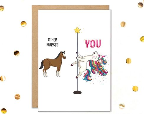 Nurse Graduation Cards, Nursing School Graduate, Look At You Becoming a Nurse Congrats Card, Congratulations Grad Card for RN Nurses Student (Look At You) in Kuwait