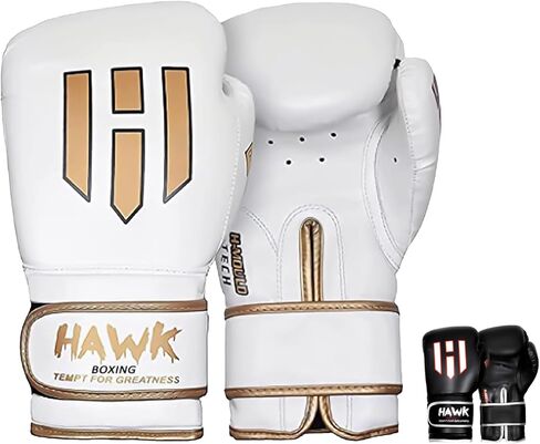 Hawk Sports Boxing Gloves for Men and Women, Comfy Boxing Training Gloves with Foam Padding for Throwing Power Punches with Confidence, Heavy Bag Boxing Gloves for Training and Sparring in Saudi Arabia