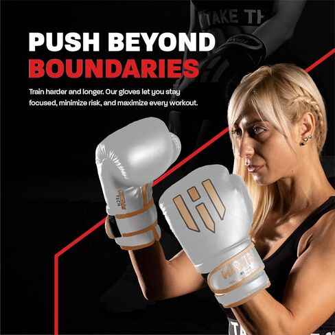 Hawk Sports Boxing Gloves for Men and Women, Comfy Boxing Training Gloves with Foam Padding for Throwing Power Punches with Confidence, Heavy Bag Boxing Gloves for Training and Sparring in Saudi Arabia