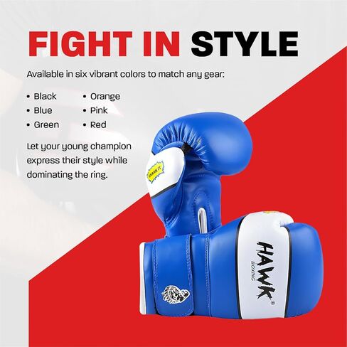 قفازات الملاكمة للأطفال للأطفال الشباب يثقب حقيبة Kickboxing Muay Thai Mitts MMA تدريب قفازات السجال in Kuwait