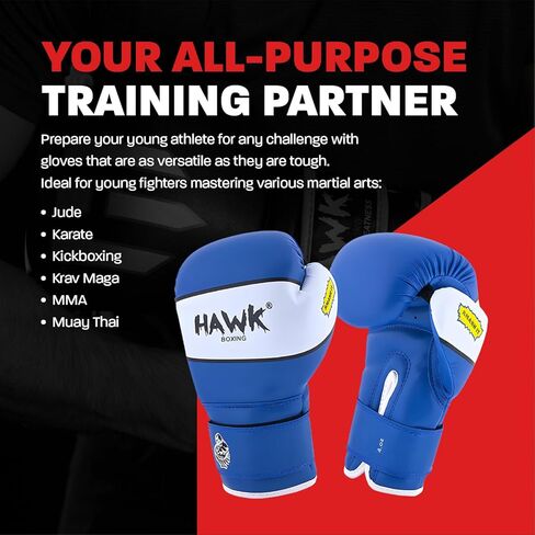 قفازات الملاكمة للأطفال للأطفال الشباب يثقب حقيبة Kickboxing Muay Thai Mitts MMA تدريب قفازات السجال in Kuwait