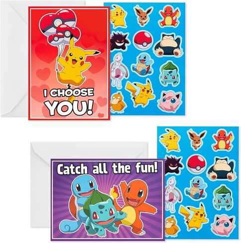 Hallmark Pokémon Kids Birthday Card with Button (Celebrate Like a Champion) for Son, Daughter, Grandchild in Kuwait