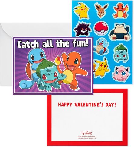 Hallmark Pokémon Kids Birthday Card with Button (Celebrate Like a Champion) for Son, Daughter, Grandchild in Kuwait