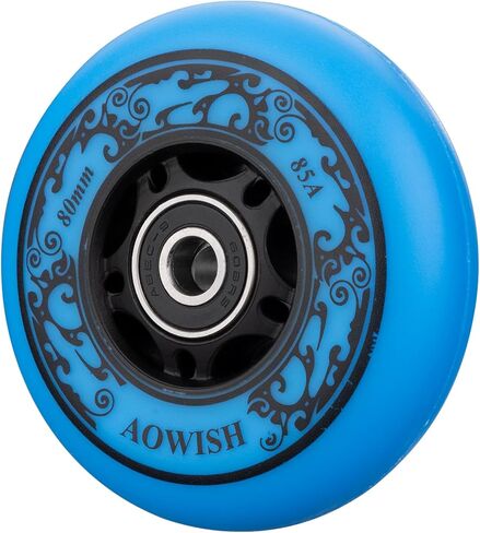 عجلات بديلة التزلج ذات 8 حزمة 85A عجلات شفرات أسطوانة في الهواء الطلق عجلات شفرات داخلية مع محامل ABEC-9 وفواصل عائمة in Kuwait