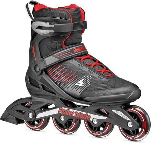Rollerblade Zetrablade Men's Adult Fitness Inline Skate, Black and Silver in Saudi Arabia