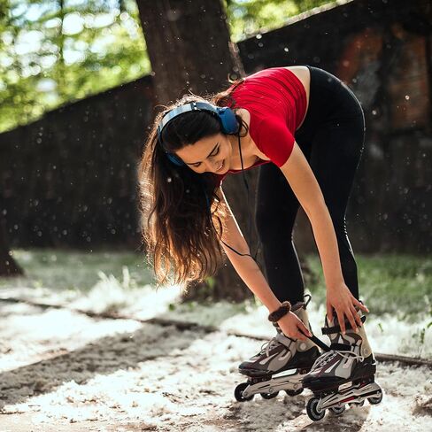 Flux 3 80 مم عجلات تزلج مضمّنة 85A للتزلج على الإسفلت أو الهوكي في الهواء الطلق/داخلي ، عجلات تزلج بديلة ، 8 عبوات مع محامل in Kuwait