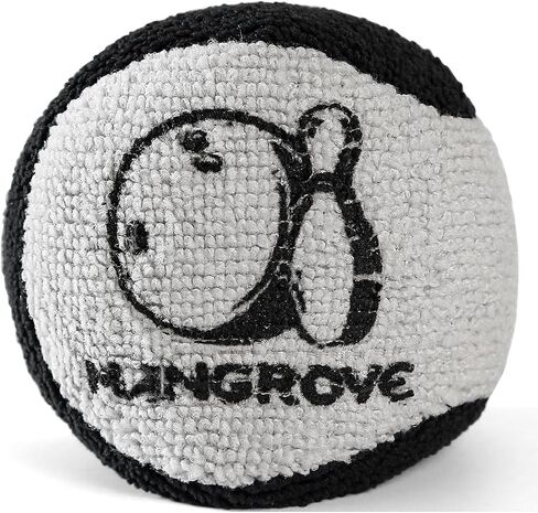 Mangrove Bowling Rosin Bag - Bowling Grip Sack for Hands, Durable Microfiber Rosin Bag, 2.5 Inch, 1-Pack, Black in Saudi Arabia
