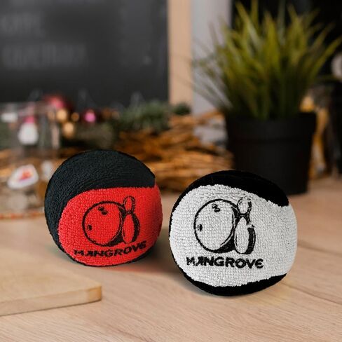 Mangrove Bowling Rosin Bag - Bowling Grip Sack for Hands, Durable Microfiber Rosin Bag, 2.5 Inch, 1-Pack, Black in Saudi Arabia