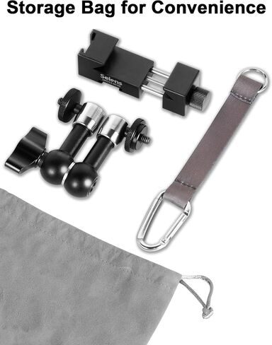 Selens Magnetic Bence Mount Live Streaming Kit لـ Mevo Start و GoPro و iPhone و Pocket Radar ، حامل مغناطيس كاميرا Mount 1/4 ' in Kuwait