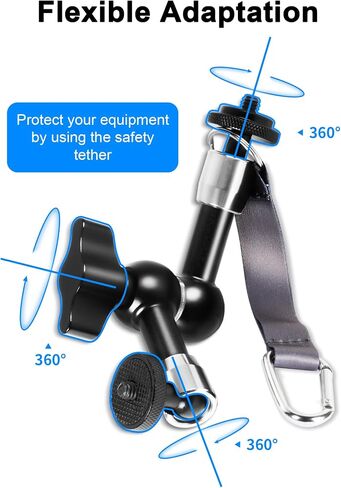 Selens Magnetic Bence Mount Live Streaming Kit لـ Mevo Start و GoPro و iPhone و Pocket Radar ، حامل مغناطيس كاميرا Mount 1/4 ' in Kuwait
