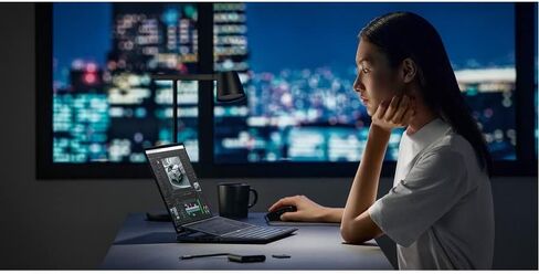 Zenbook Pro 14 Duo OLED 14.5 بوصة 2.8K OLED Touch، معدل تحديث 120 هرتز، ScreenPad Plus، منصة Intel Evo، وحدة المعالجة المركزية i7-12700H، ذاكرة الوصول العشوائي 32 جيجابايت، 1 تيرابايت SSD، Windows 11 Home، أسود، UX8402ZA-DB76T in Saudi Arabia