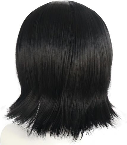 Short Blue Wig with Bangs for Game Cosplay Blue Cosplay Wig with Pink Highlights for women Short Wavy Blue Bob Wig for Halloween Outfit Bright Blue Anime Wig for Party Costume+Wig Cap in Kuwait