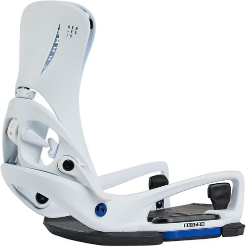 Burton Men's Step On Genesis EST Snowboard Bindings, Medium, White in Saudi Arabia