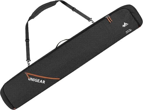 Unigear Snowboard Ski Bag for Air Travel, Reinforced Double Padded Snowboard Bag with EPE Dense, Water-Resistant and Durable up to 175cm Ski Snowboard Travel Bags for Flying in Kuwait