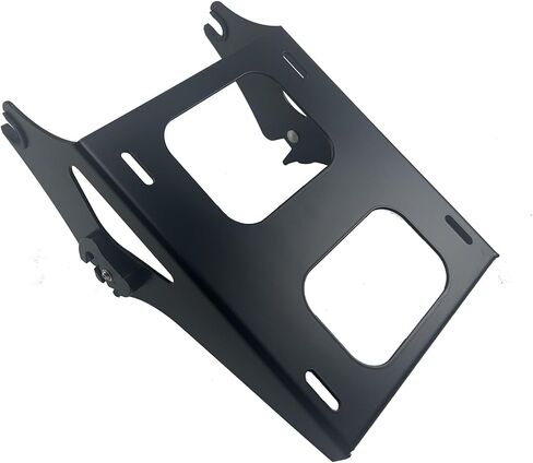 Two Up Tour Pack Pak Mounting Luggage Rack Trunk Mount Fit for Harley Touring Street Glide Road King Electra Glide Tri Glide 2014-UP (Chrome) in Saudi Arabia