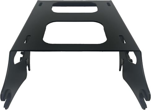 Two Up Tour Pack Pak Mounting Luggage Rack Trunk Mount Fit for Harley Touring Street Glide Road King Electra Glide Tri Glide 2014-UP (Chrome) in Saudi Arabia
