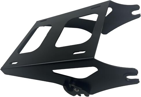Two Up Tour Pack Pak Mounting Luggage Rack Trunk Mount Fit for Harley Touring Street Glide Road King Electra Glide Tri Glide 2014-UP (Chrome) in Saudi Arabia