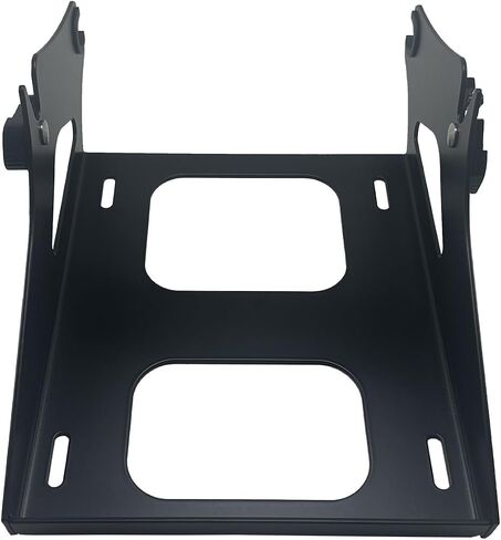 Two Up Tour Pack Pak Mounting Luggage Rack Trunk Mount Fit for Harley Touring Street Glide Road King Electra Glide Tri Glide 2014-UP (Chrome) in Saudi Arabia