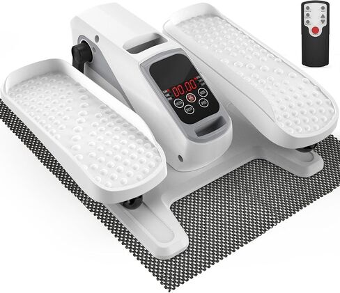 VIVURN® 018 Under Desk Elliptical Machine 5 Modes 12 Speeds Low Impact Mini Electric Leg Exerciser As Seen on TV While Sitting for Seniors with Non-Slip Mat Quiet & Portable for Home and Office in Saudi Arabia