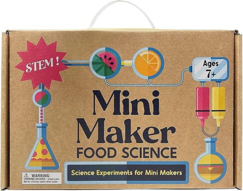 Carson Dellosa 29pc Mini Maker Science Kit ، الحرف اليدوية ، التجارب الصغيرة ، الملصقات ، المجلة الصغيرة ، كتاب النشاط ، علامة الاسم ، والمزيد من اللوازم المدرسية ، أنشطة STEM للأطفال من الصف 2 وما فوق in Saudi Arabia