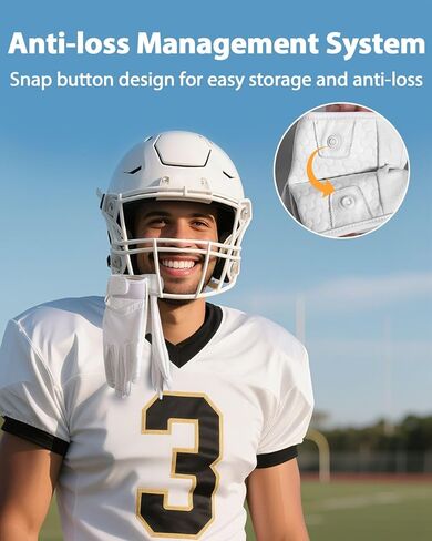 Pixel Panda Football Gloves Adult Men, Black White Flag Football Gloves with Pro-Grade Sticky Grip, Breathable Wide Receiver Glove Gifts for High Training Performance (Black,XL) in Kuwait