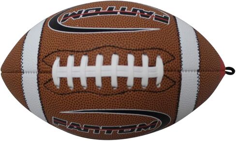 مدرب Fantom Throw Football - تحسين الرمي والقبض/التدريب في الداخل والممارسة في الهواء الطلق Mini ، Pee -Wee ، Junior ، Youth ، الرسمي - رمي وتولى التمريرة المثالية - صنع في الولايات المتحدة الأمريكية in Kuwait