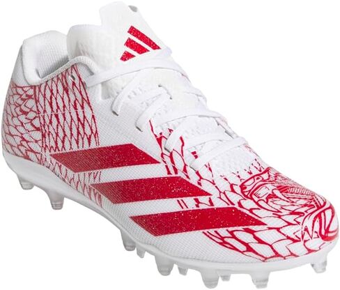 adidas Kids Boys Adizero Electric.2 Football Sneakers Shoes - Red, White - Size 5.5 M in Saudi Arabia