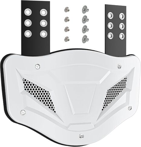 ARGOMAX Football Back Plate - Lightweight Adjustable Spine Guard for Youth & Adult Players, High-Impact Back Protector with Breathable Design, Fits All Shoulder Pads (Sizes 12 to Adult) in Saudi Arabia