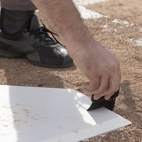 Champion Sports-96 Heavy-Duty Rubber Home Plate, White 16" x 17" x 1" in Kuwait