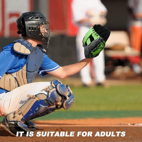 Baseball Glove for Adults & Youth | 10.5-12.5 Inch Training Outfield Mitt | Premium Synthetic Leather | Right-Hand Throw Baseball Softball in Saudi Arabia