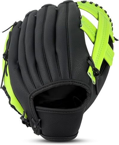 Baseball Glove for Adults & Youth | 10.5-12.5 Inch Training Outfield Mitt | Premium Synthetic Leather | Right-Hand Throw Baseball Softball in Saudi Arabia