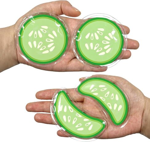 Gel Ice Pack Reusable Cooling Eye Pads and Under Patches,Eye Hot Cold Treatment for Redness,Pain Relief Relax in Kuwait