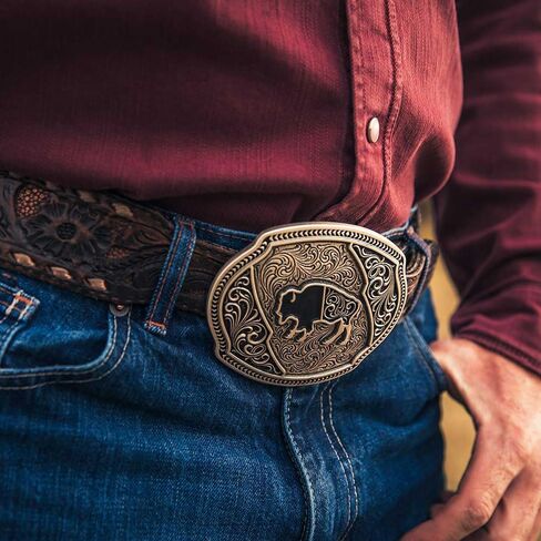 Montana Silversmiths Deer Heritage Attitude Belt Buckle in Kuwait