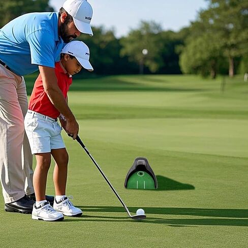 Golf Automatic Cup ، آلة وضع الإرجاع ، عائد الكرة الأوتوماتيكي ، أدوات تدريب محمولة للوصول إلى الأماكن المغلقة والخارجية in Kuwait