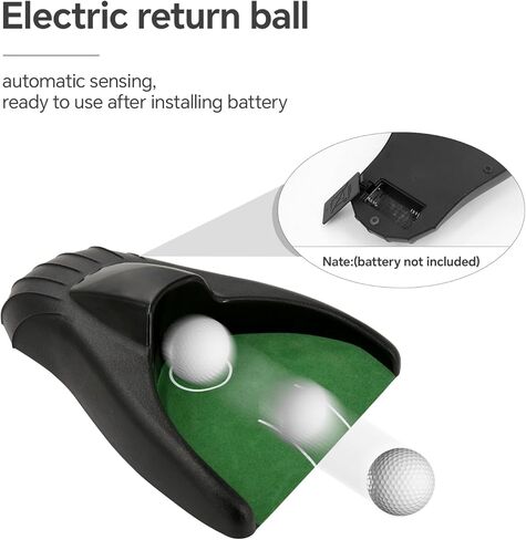 Golf Automatic Cup ، آلة وضع الإرجاع ، عائد الكرة الأوتوماتيكي ، أدوات تدريب محمولة للوصول إلى الأماكن المغلقة والخارجية in Kuwait