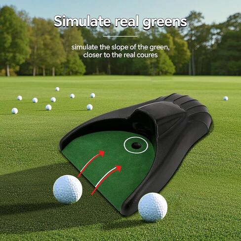 Golf Automatic Cup ، آلة وضع الإرجاع ، عائد الكرة الأوتوماتيكي ، أدوات تدريب محمولة للوصول إلى الأماكن المغلقة والخارجية in Kuwait