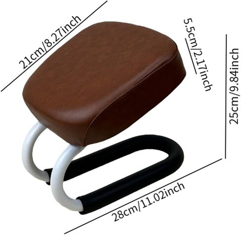 Kneeling Meditation Stool, Prayer Bench Adjustable Height, Portable Meditation Bench, for Studio Praying Prayer (Black C) in Kuwait